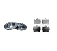 Kit completo: dischi, pastiglie MERCEDES-BENZ KLASA S (W220), KLASA S coupe
