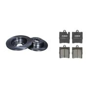 Set di pastiglie freno ABE C2M019ABE, posteriore