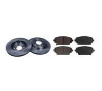 2x Disco freno Assale anteriore ventilato 19-0712 MAXGEAR per ROVER HONDA MG