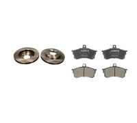 Set di pastiglie freno ABE C15034ABE, anteriore