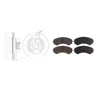 Kit completo: dischi, pastiglie MITSUBISHI GRANDIS MAXGEAR
