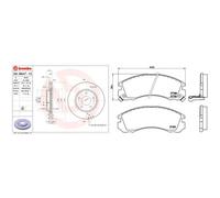 BREMBO 09.B647.11 Disco freno