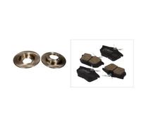 Set di pastiglie freno ABE C25009ABE, posteriore