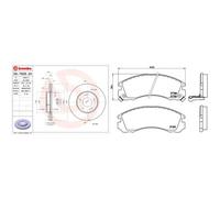 Kit completo: dischi, pastiglie MITSUBISHI SIGMA, SPACE RUNNER II, SPACE WAGON