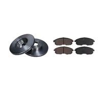 2x Maxgear 19-0735 Disco Freni Anteriore per Nissan Almera II Primera Traveller