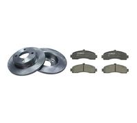 Set di pastiglie freno ABE C11053ABE, anteriore