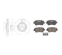 ABE Elektrotechnik Kit pastiglie freno C11077ABE freno a disco per CUBE (Z11) 1.4 2003-2008 anteriore