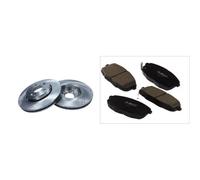 Set di pastiglie freno ABE C10321ABE, fronte