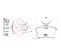 Kit completo: dischi, pastiglie RENAULT MEGANE IV BREMBO XTRA