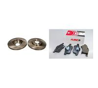 Set di pastiglie freno ABE C1X033ABE, anteriore