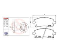 Kit completo: dischi, pastiglie SUBARU IMPREZA I, IMPREZA Kombi (GF), LEGACY I,