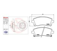 Kit completo: dischi, pastiglie SUBARU LEGACY III, LEGACY III Kombi (BH),