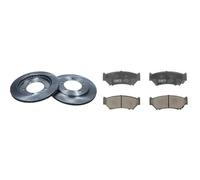 Set di pastiglie freno ABE C18009ABE, anteriore