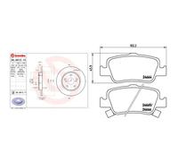 Kit completo: dischi, pastiglie TOYOTA AURIS, AURIS II, AURIS Kombi (_E18_),