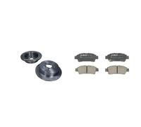 Set di pastiglie freno ABE C22025ABE, posteriore