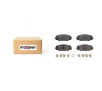2x Disco freno ventilato 19-1243 MAXGEAR per TOYOTA LEXUS
