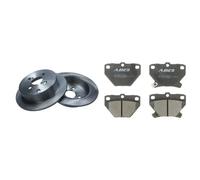 Set di pastiglie freno ABE C22020ABE, posteriore