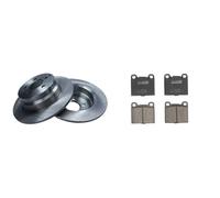 Set di pastiglie freno ABE C2M003ABE, posteriore