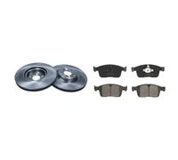 Set di pastiglie freno ABE C1V025ABE, anteriore