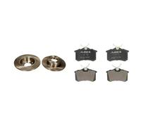 Set di pastiglie freno ABE C2W028ABE, posteriore