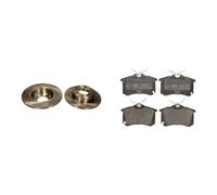 Set di pastiglie freno ABE C2W026ABE, posteriore