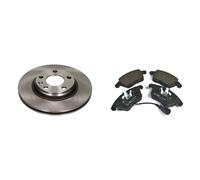 Set di pastiglie freno ABE C1A024ABE, anteriore