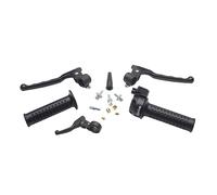 KIT COMPLETO DOMINO PER MANOPOLA COMANDO GAS ACCELERATORE E PORTA LEVE MOTO