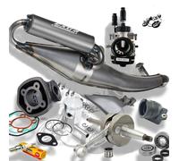 KIT COMPLETO DR CILINDRO ALBERO MARMITTA 70cc ø47 Minarelli F12 F15 SR AEROX
