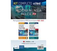 Kit completo EdiTEST. Medicina in lingua inglese. Teoria & test-2000 quiz. Prove ufficiali commentate e simulazioni d'esame per i test di accesso. Con e-book. Con software di simulazione