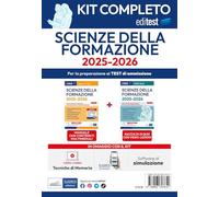 Kit completo EdiTEST Scienze della formazione. Con software di simulazione