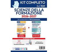 Kit completo EdiTEST Scienze della formazione. Con software di simulazione