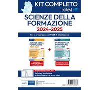 Kit completo EdiTEST Scienze della formazione. Manuale + Raccolta di quiz. Con software di simulazione