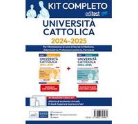 Kit completo EdiTEST. Università Cattolica. Medicina, odontoiatria, professioni sanitarie. Con software di simulazione