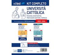 Kit completo EdiTEST. Università Cattolica. Medicina, odontoiatria, professioni sanitarie. Con software di simulazione. Con video-lezioni