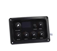 Kit Completo Equalizzatore Per Chitarra Acustica Pickup A 5 Bande Con Sintonizzatore LCD Manopola Del Volume Per Il Controllo Degli Acuti E Dei Bassi Medi