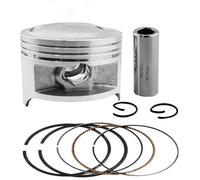 Kit completo fasce elastiche per diametro cilindro 66mm 66.25mm 66.5mm 67mm compatibile con SP200 DF200 DR200SE RV200(Piston Kit 66.25mm)