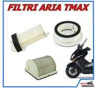 KIT COMPLETO FILTRI ARIA ASPIRAZIONE E CARTER PER YAMAHA T-MAX 500 2001 AL 2007