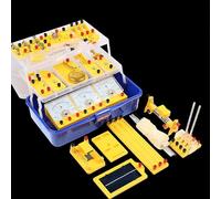 Kit completo for esperimenti di fisica sull'elettromagnetismo - for sull'elettricità for l'apprendimento scolastico e domestico