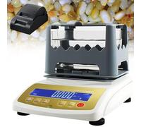 Kit Completo For L'analisi Di Metalli Preziosi, Tester Digitale For Purezza Dell'oro Con Capacità Di 1200g Precisione 0,01g Tester Di Densità All-in-one For Oro Argento E Platino(1200k+printer)