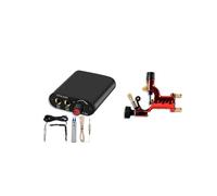 Kit Completo For Macchinetta Rotativa For Tatuaggi Pistola For Professionale Con Alimentatore For Principianti Di E For Artisti Azionamento Di Precisione(Red gun Kit G)
