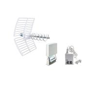 Kit completo Fracarro KIT 8 5G T2 217974 con amplificatore e alimentatore