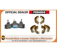 KIT COMPLETO GANASCE FERODO + CILINDRETTI FRENO ORIGINALI PER APE TM P 703 220cc