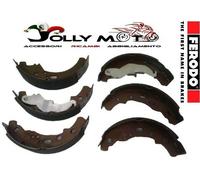 KIT COMPLETO GANASCE FRENO ANT. + POST. FERODO PER PIAGGIO APE TM P 703 - 703V