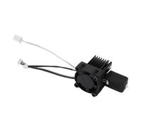 Kit completo Hotend, Hotend de impresora 3D de ensamblaje completo con termistor de ventilador de enfriamiento de calentador de cerámica y reemplazo de hotend de boquilla (0,2 mm)