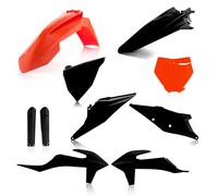 Kit Completo In Plastica Acerbis Nero Arancione #2726495225