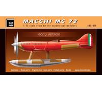 Kit completo Macchi MC 72 'Early Version' 1/72 SBS 7016