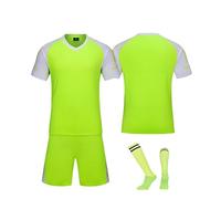 Kit Completo Maglie da Calcio Personalizzate Uomini Donne Ragazzi con Nome e Numero | Tessuto Traspirante | per Allenamenti e Partite