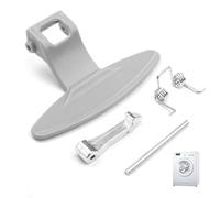 Kit Completo Maniglia Porta Lavatrice Compatibile con LG, Colore Grigio, Rif: 3650EN3005, Plastica ABS di Alta Qualità,Compatibile con Ampia Lista di Modelli