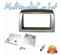 Kit Completo Mascherina Autoradio Doppio Din Y Ypsilon da 03-11 Silver 3555ST