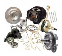 KIT COMPLETO MODIFICA per APE 50 A 130 CILINDRO DR + ALBERO MOTORE + GUARNIZIONI